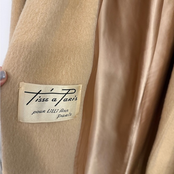 Vintage 1960s Lilli Ann Paris San
Francisco Wool, Fur Collar,
Long Coat - Picture 4 of 10